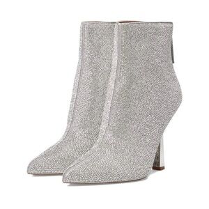 Elegant Steve Madden Rhinestone Ankle Boots